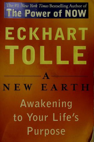 A New Earth by Eckhart Tolle book cover