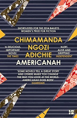 Americanah by Chimamanda Ngozi Adichie book cover