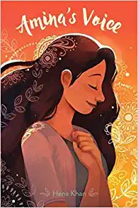 Amina's Voice by Hena Khan book cover