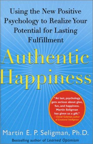 Authentic Happiness by Martin Seligman book cover