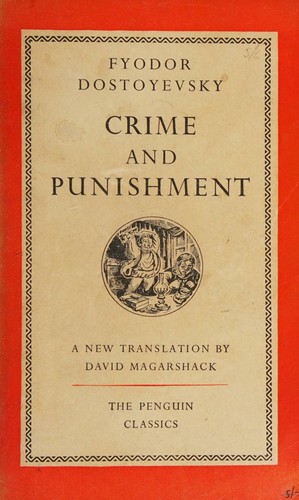 Crime and Punishment by Fyodor Dostoevsky book cover