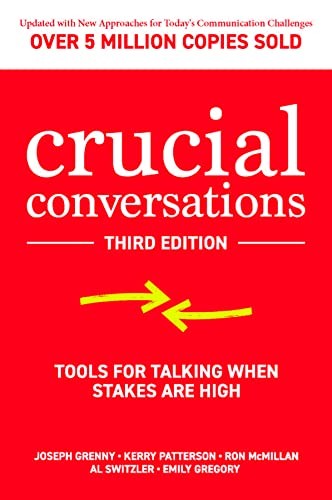 Crucial Conversations by Kerry Patterson book cover