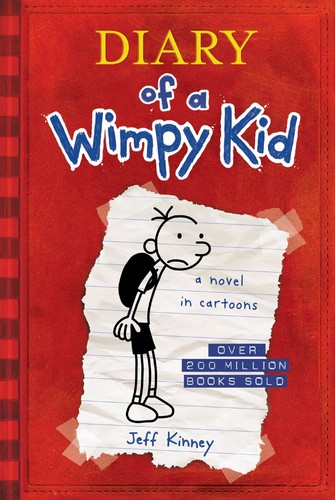 Diary of a Wimpy Kid Series by Jeff Kinney book cover