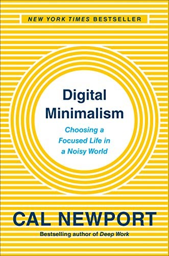 Digital Minimalism by Cal Newport book cover