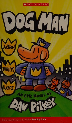 Dog Man series by Dav Pilkey book cover