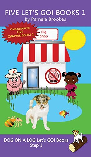 Dog on a Log Books by Pamela Brookes book cover