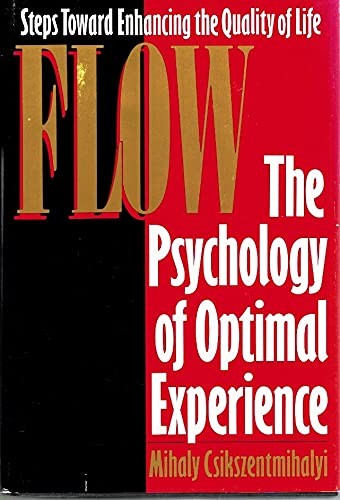 Flow by Mihaly Csikszentmihalyi book cover