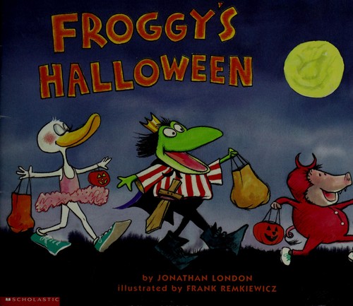 Froggy's Halloween by Jonathan London book cover