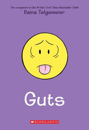 Guts by Raina Telgemeier book cover