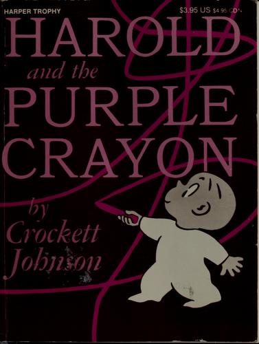 Harold and the Purple Crayon by Crockett Johnson book cover