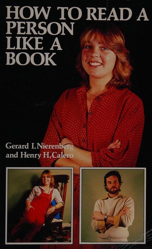 How to Read a Person Like a Book by Gerard Nierenberg book cover