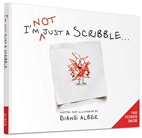 I'm Not Just a Scribble by Diane Alber book cover