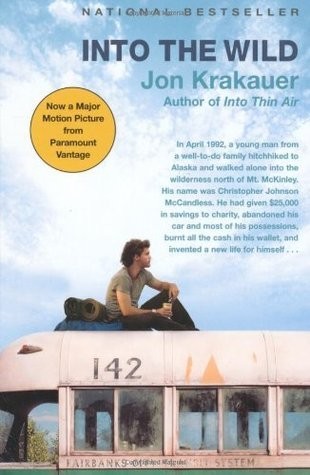 Into the Wild by Jon Krakauer book cover