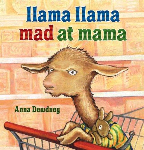 Llama Llama Mad at Mama by Anna Dewdney book cover