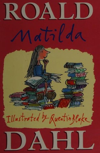 Matilda by Roald Dahl book cover