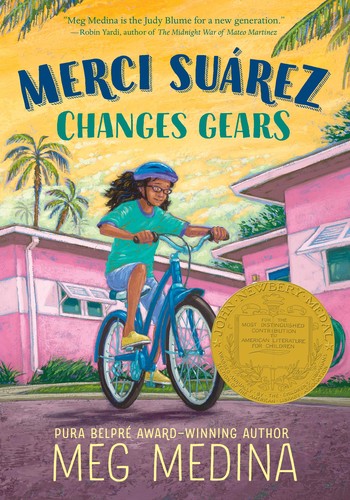 Merci Suárez Changes Gears by Meg Medina book cover