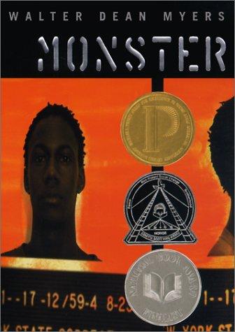 Monster by Walter Dean Myers book cover