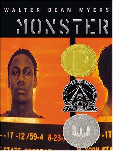 Monster by Walter Dean Myers book cover