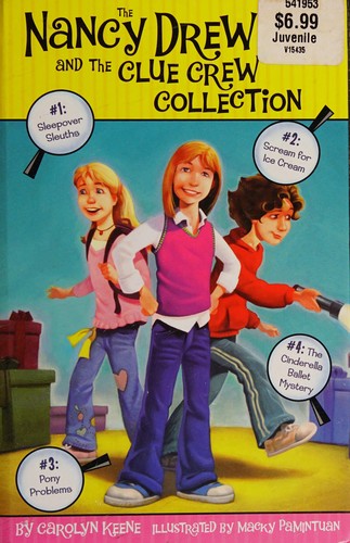 Nancy Drew and the Clue Crew Series by Carolyn Keene book cover
