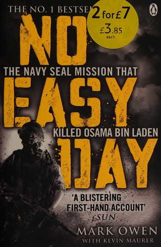 No Easy Day by Mark Owen book cover