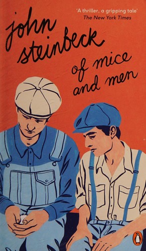 Of Mice and Men by John Steinbeck book cover