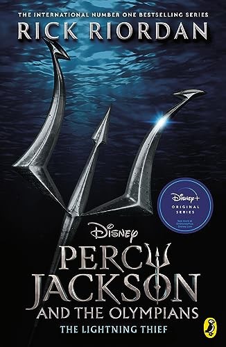 Percy Jackson and the Lightning Thief by Rick Riordan book cover