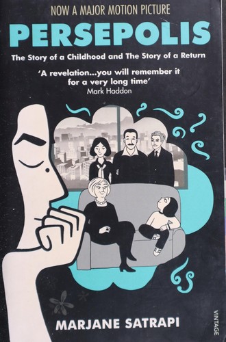 Persepolis by Marjane Satrapi book cover