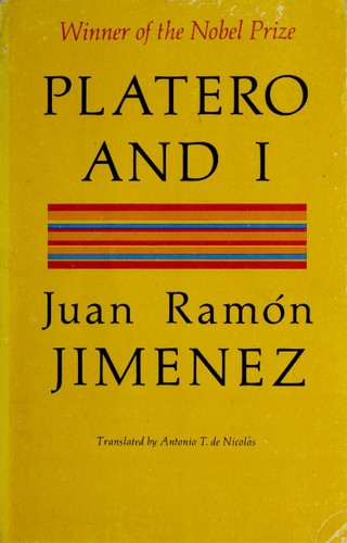 Platero y Yo by Juan Ramón Jiménez book cover