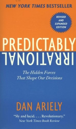Predictably Irrational by Dan Ariely book cover