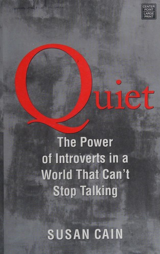 Quiet by Susan Cain book cover