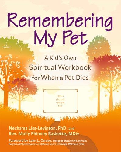 Remembering My Pet by Nechama Liss-Levinson book cover