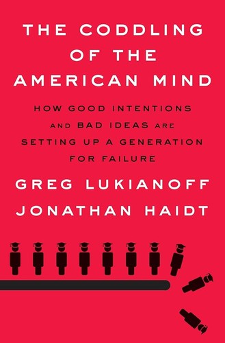 The Coddling of the American Mind by Greg Lukianoff book cover