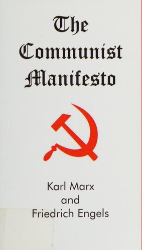 The Communist Manifesto by Karl Marx book cover