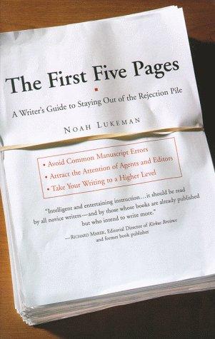The First Five Pages by Noah Lukeman book cover