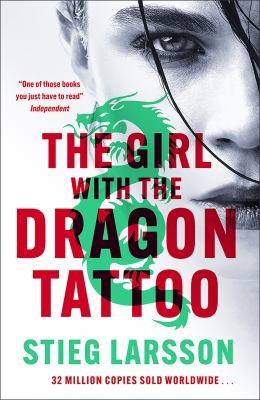 The Girl with the Dragon Tattoo by Stieg Larsson book cover