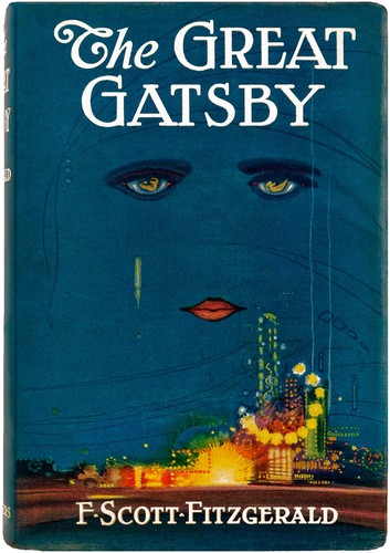 The Great Gatsby by F. Scott Fitzgerald book cover