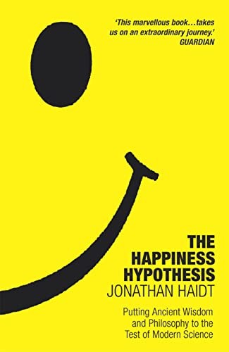The Happiness Hypothesis by Jonathan Haidt book cover