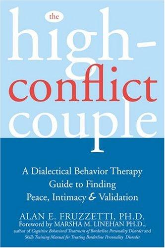 The High-Conflict Couple by Alan Fruzzetti book cover