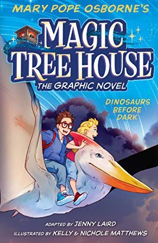 The Magic Tree House: Dinosaurs Before Dark by Mary Pope Osborne book cover