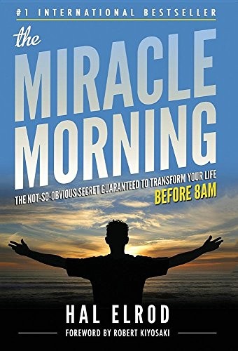 The Miracle Morning by Hal Elrod book cover