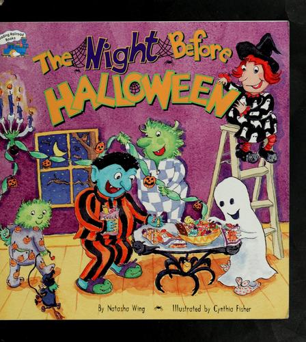The Night Before Halloween by Natasha Wing book cover