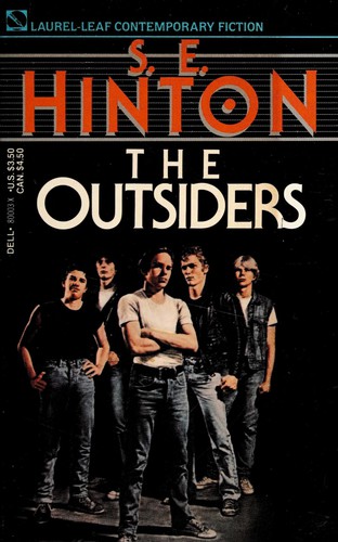 The Outsiders by S.E. Hinton book cover