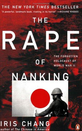 The Rape of Nanking by Iris Chang book cover