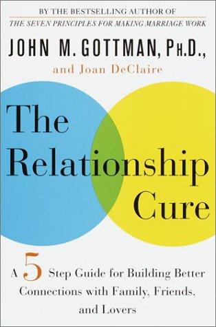 The Relationship Cure by John Gottman book cover