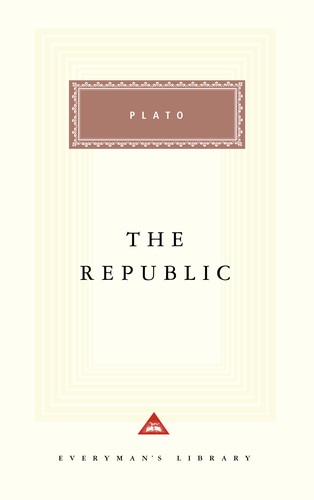 The Republic by Plato book cover
