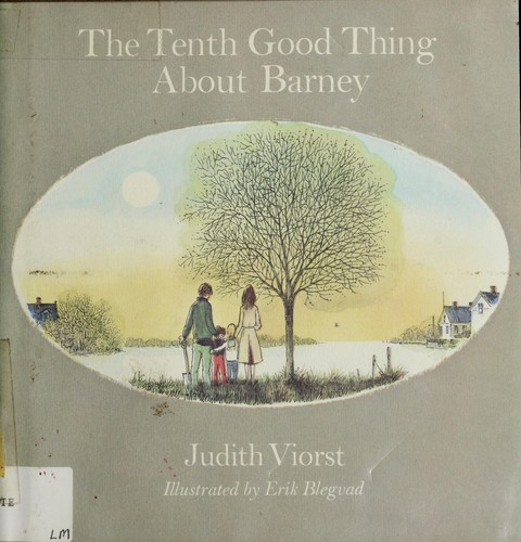 The Tenth Good Thing About Barney by Judith Viorst book cover
