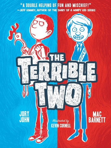 The Terrible Two Series by Mac Barnett book cover