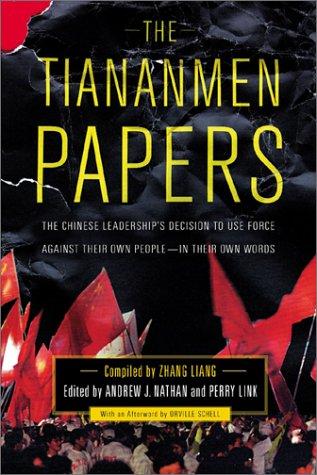 The Tiananmen Papers by Zhang Liang book cover