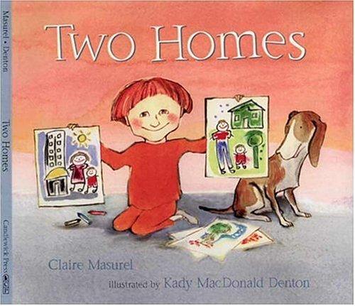 Two Homes by Claire Masurel book cover