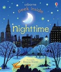 Usborne Peep Inside: Night Time book cover